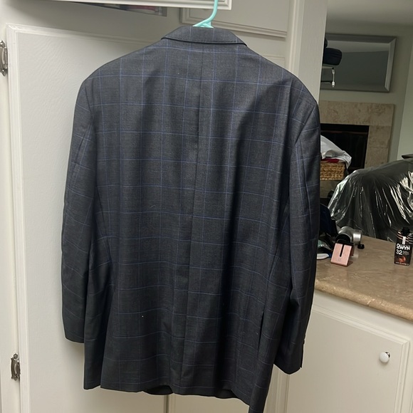 Peter Millar sports coat 100.% wool notch lapel 2 vent back good condition - Picture 5 of 7